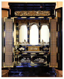 駒形屋取り扱い金(塗)仏壇